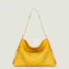Voyou Bag moyen en cuir brillant Voyou Bag moyen en cuir brillant