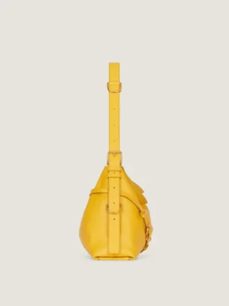 Voyou Bag moyen en cuir brillant