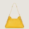 Voyou Bag moyen en cuir brillant Voyou Bag moyen en cuir brillant
