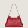 Voyou Bag moyen en cuir brillant Voyou Bag moyen en cuir brillant