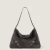 Voyou Bag moyen en daim Voyou Bag moyen en daim