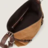Voyou Bag moyen en daim et cuir